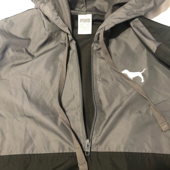 PINK BY VS 1/4 Zip Pullover Anorak Jacket - Picture 3 of 7